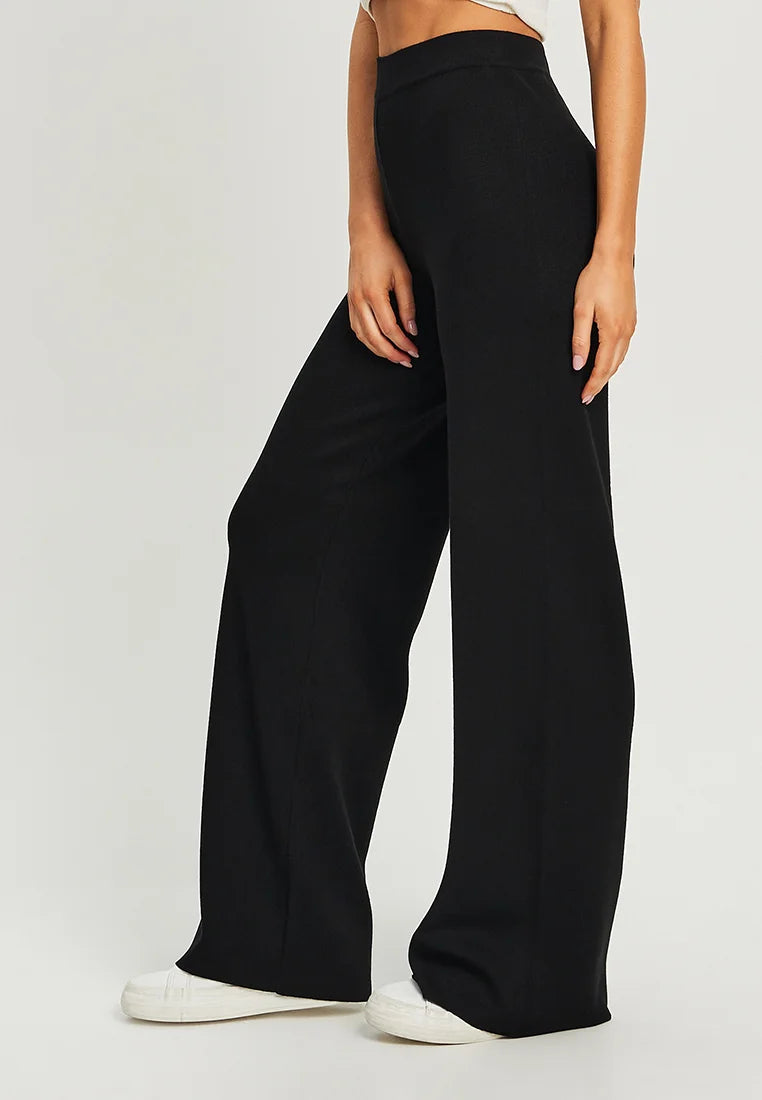 HIGH WAIST CROPPED PANTS