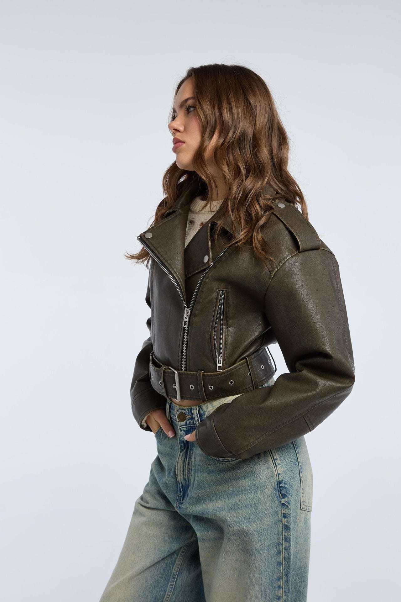 LEATHER MAE JACKET