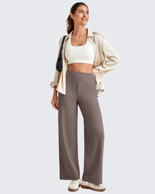 HIGH WAIST CROPPED PANTS