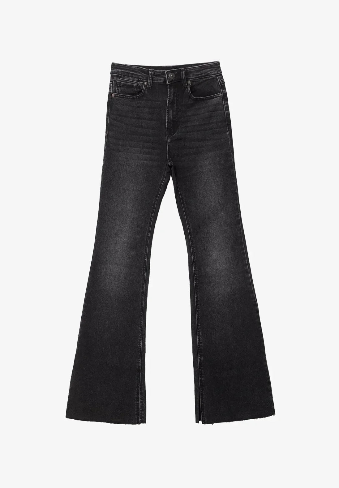 FLARED JEANS - MOON WASHED