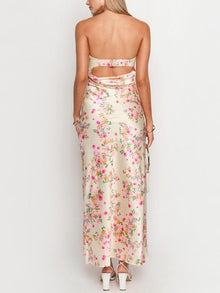 BOHEMIAN FLOWER DRESS