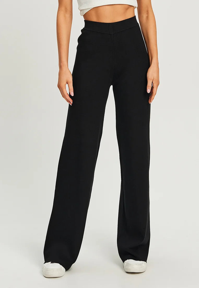 HIGH WAIST CROPPED PANTS