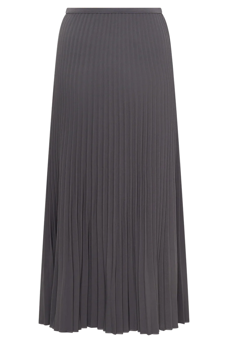 PLEATED MIDI SKIRT