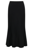 PLEATED MIDI SKIRT