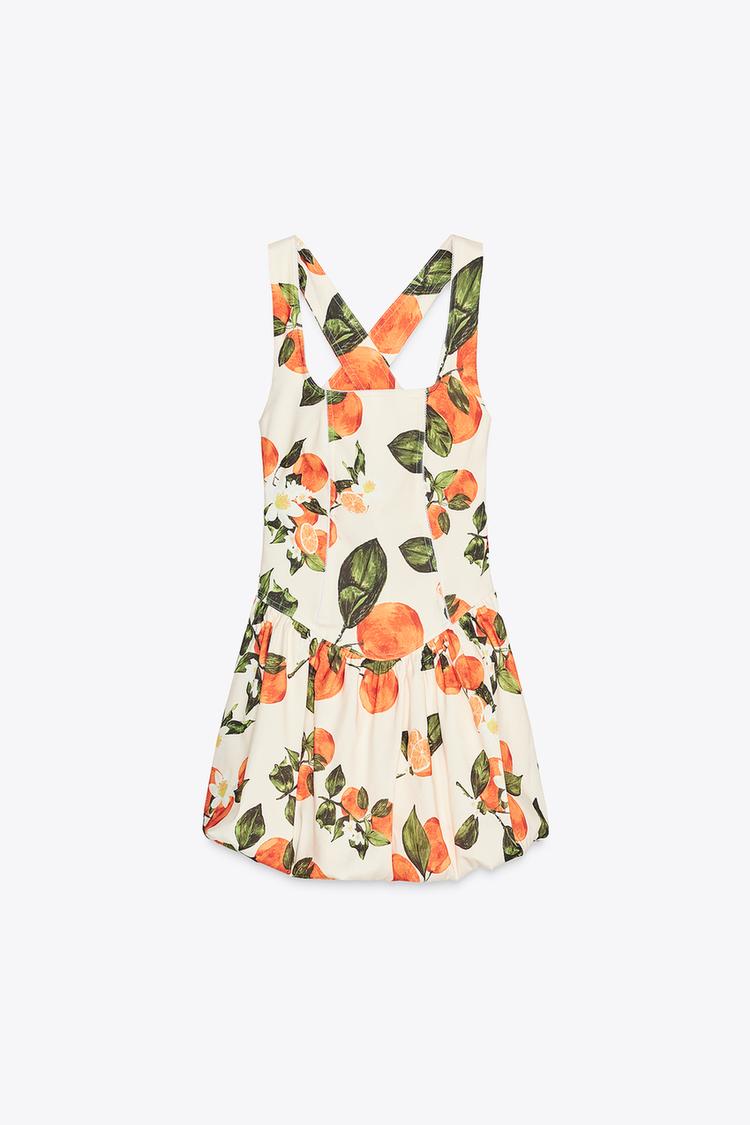 PRINTED SHORT DRESS