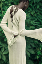 RIB-KNIT DRESS