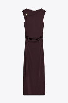 KJOLE MED METALLISK MOTIV