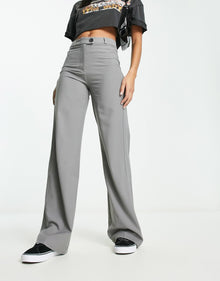 WIDE SUIT TROUSERS