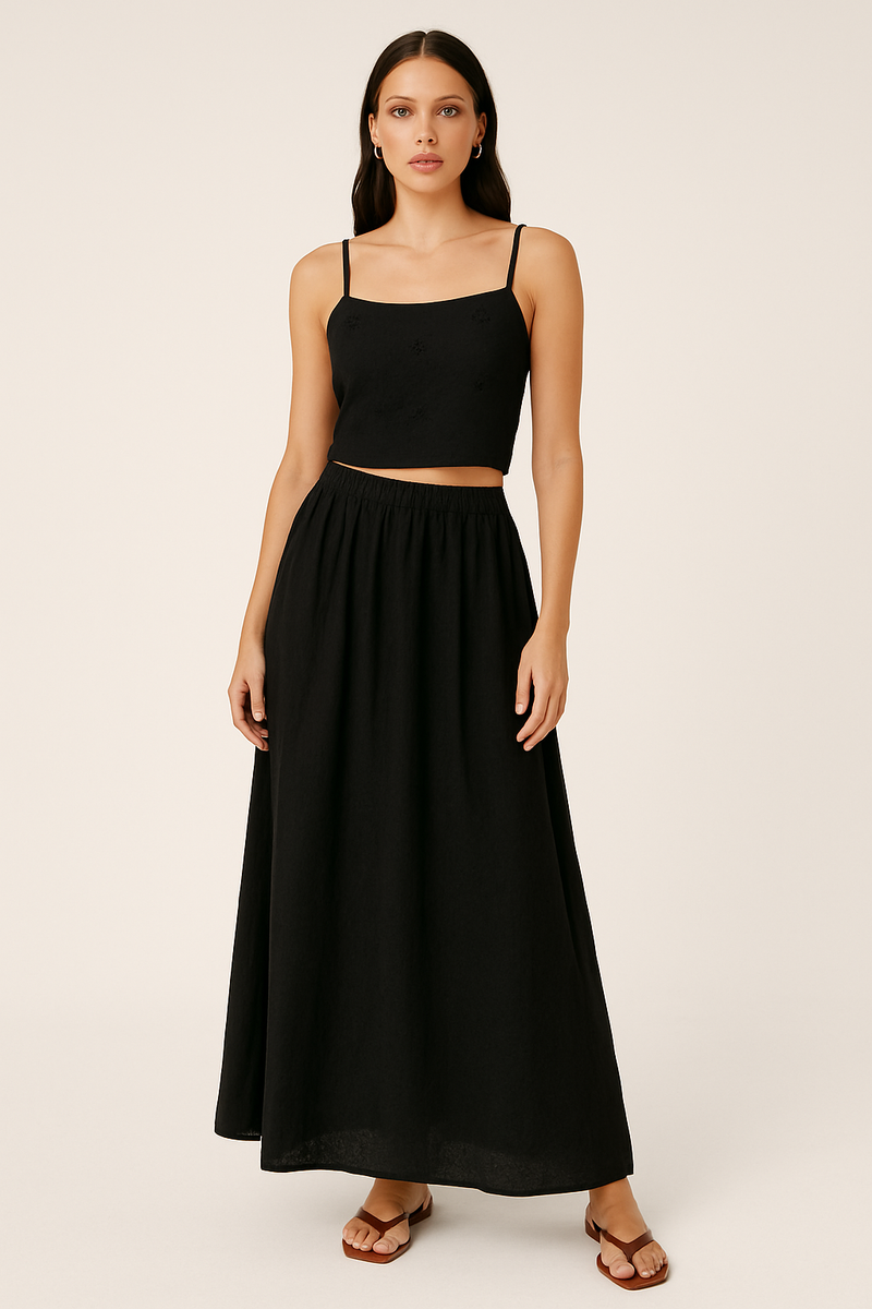 LILOU MAXI SKIRT