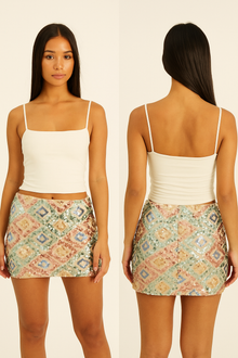 STARDUST GLITTER SKIRT