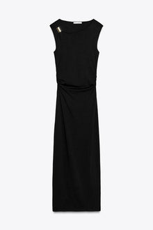 KJOLE MED METALLISK MOTIV