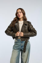 LEATHER MAE JACKET