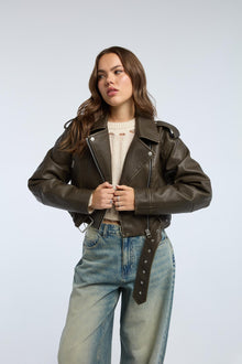 LEATHER MAE JACKET