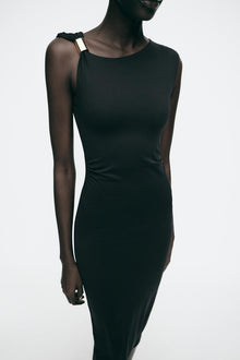 KJOLE MED METALLISK MOTIV