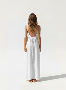 OPEN-BACK SLIP DRESS