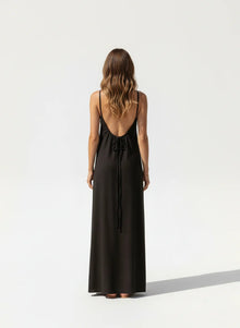 OPEN-BACK SLIP DRESS