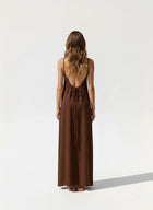 OPEN-BACK SLIP DRESS