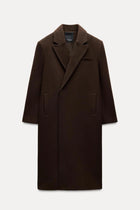 BROWN BLAZER COAT