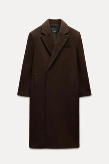 BROWN BLAZER COAT