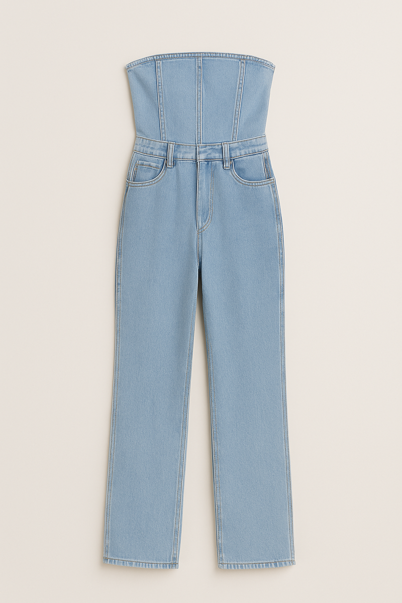 DENIM JUMPSUIT