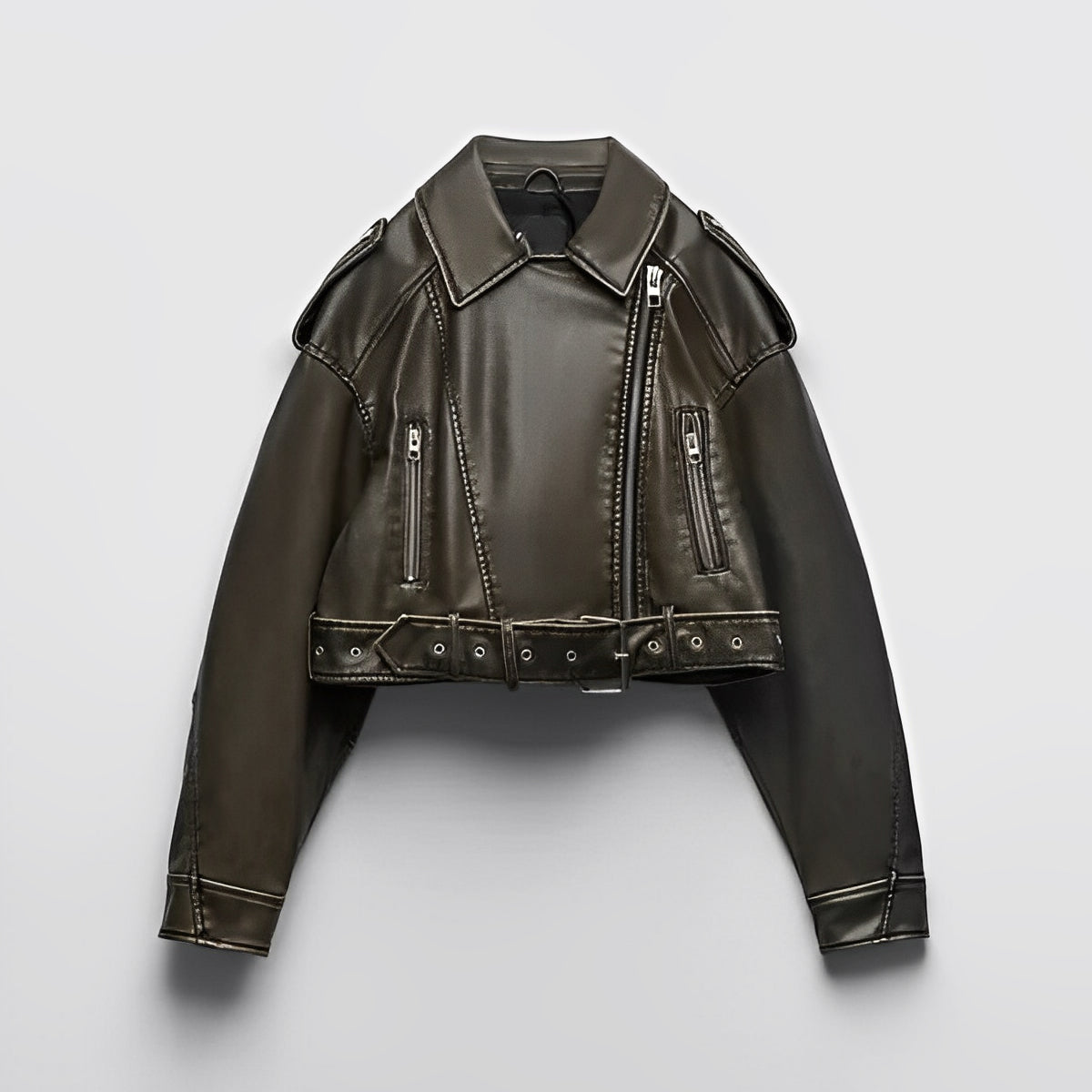 LEATHER MAE JACKET