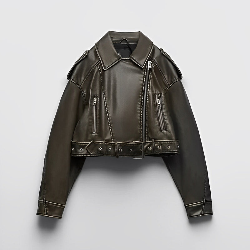 LEATHER MAE JACKET