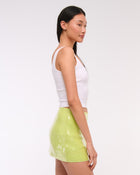 SIENNA LIME SEQUIN SKIRT