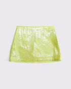 SIENNA LIME SEQUIN SKIRT