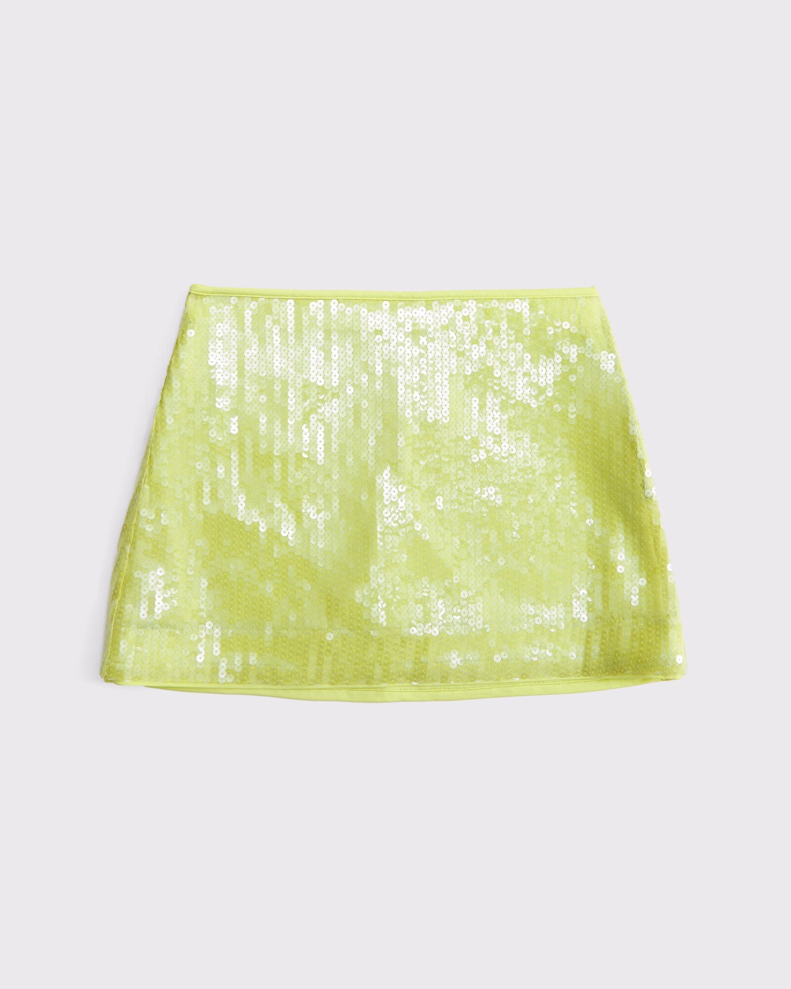 SIENNA LIME SEQUIN SKIRT