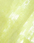 SIENNA LIME SEQUIN SKIRT