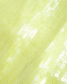 SIENNA LIME SEQUIN SKIRT