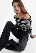 FLARED JEANS - MOON WASHED