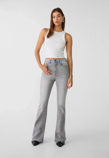 FLARED JEANS - MOON WASHED