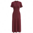 STRIKKET MIDI-KJOLE