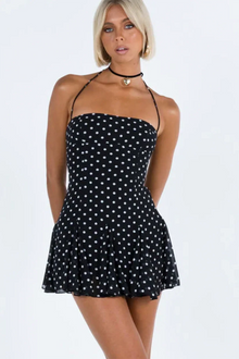 DOTTED DARLING DRESS